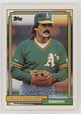 1992 Topps - [Base] #738 - Dennis Eckersley