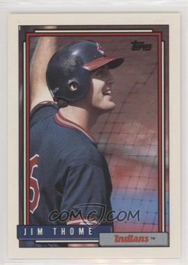 1992 Topps - [Base] #768 - Jim Thome