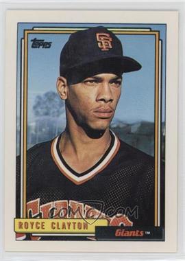 1992 Topps - [Base] #786 - Royce Clayton