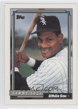 1992 Topps - [Base] #94 - Sammy Sosa