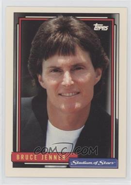 1992 Topps - Stadium of Stars Hobby Media #_BRJE - Bruce Jenner