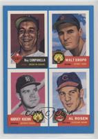 Roy Campanella, Walt Dropo, Harvey Kuenn, Al Rosen [Noted]