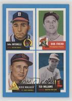 Ted Williams, John Antonelli, Bob Friend, Dixie Walker [Noted]