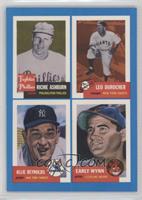 Richie Ashburn, Early Wynn, Leo Durocher, Allie Reynolds