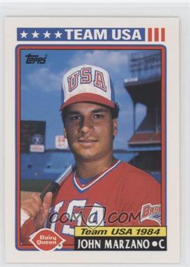 1992 Topps Dairy Queen Team USA - Restaurant [Base] #3 - John Marzano