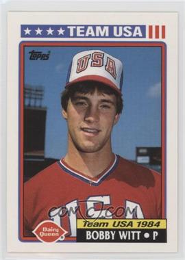 1992 Topps Dairy Queen Team USA - Restaurant [Base] #5 - Bobby Witt