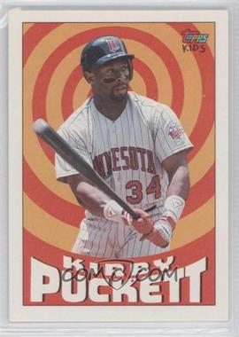 1992 Topps Kids - [Base] #109 - Kirby Puckett