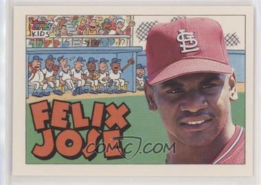 1992 Topps Kids - [Base] #29 - Felix Jose