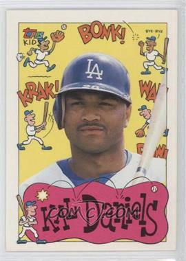 1992 Topps Kids - [Base] #51 - Kal Daniels