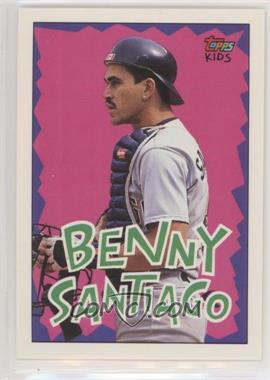 1992 Topps Kids - [Base] #54 - Benito Santiago