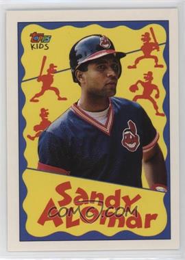 1992 Topps Kids - [Base] #71 - Sandy Alomar Jr.