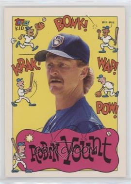 1992 Topps Kids - [Base] #80 - Robin Yount