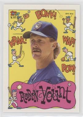 1992 Topps Kids - [Base] #80 - Robin Yount