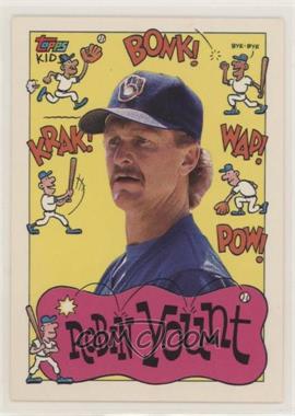 1992 Topps Kids - [Base] #80 - Robin Yount