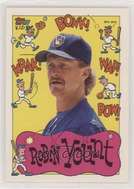 1992 Topps Kids - [Base] #80 - Robin Yount