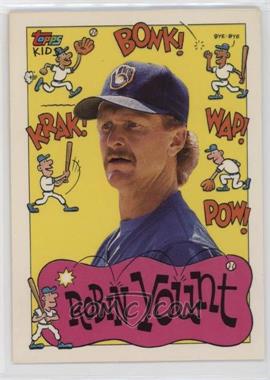 1992 Topps Kids - [Base] #80 - Robin Yount