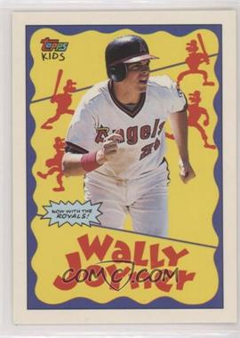 1992 Topps Kids - [Base] #95 - Wally Joyner