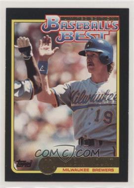 1992 Topps McDonald's Limited Edition Baseball's Best - [Base] #17 - Robin Yount