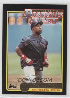 1992 Topps McDonald's Limited Edition Baseball's Best - [Base] #19 - Kirby Puckett