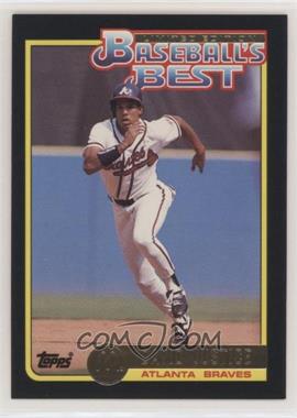 1992 Topps McDonald's Limited Edition Baseball's Best - [Base] #28 - David Justice