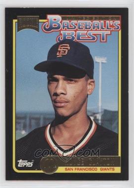 1992 Topps McDonald's Limited Edition Baseball's Best - [Base] #38 - Royce Clayton [EX to NM]