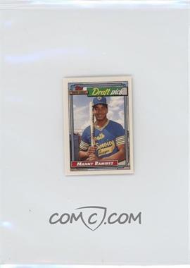 1992 Topps Micro - Box Set [Base] #156 - Manny Ramirez