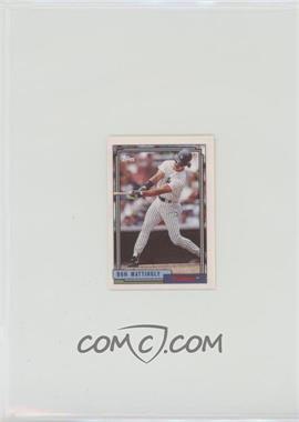 1992 Topps Micro - Box Set [Base] #300 - Don Mattingly