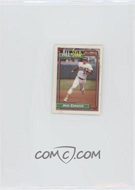 1992 Topps Micro - Box Set [Base] #401 - Jose Canseco