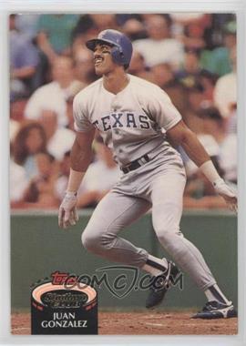 1992 Topps Stadium Club - [Base] #240 - Juan Gonzalez