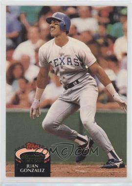 1992 Topps Stadium Club - [Base] #240 - Juan Gonzalez [Poor to Fair]