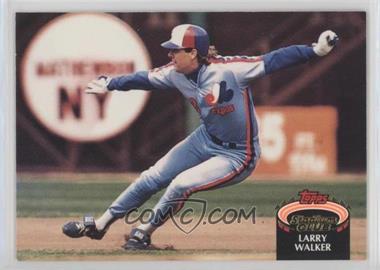 1992 Topps Stadium Club - [Base] #256 - Larry Walker