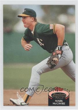 1992 Topps Stadium Club - [Base] #475 - Mark McGwire