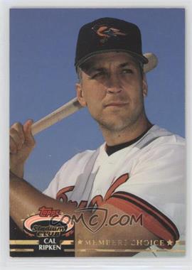 1992 Topps Stadium Club - [Base] #595 - Members Choice - Cal Ripken Jr.