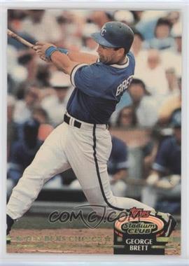 1992 Topps Stadium Club - [Base] #609 - Members Choice - George Brett