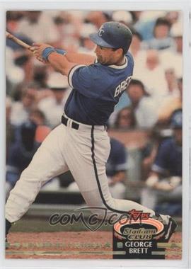 1992 Topps Stadium Club - [Base] #609 - Members Choice - George Brett