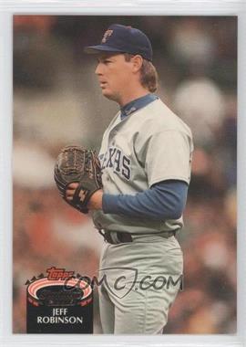 1992 Topps Stadium Club - [Base] #715 - Jeff Robinson