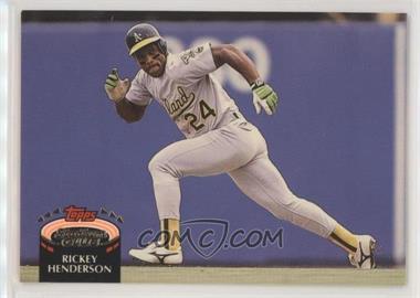 1992 Topps Stadium Club - [Base] #750 - Rickey Henderson