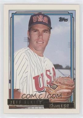 1992 Topps Traded - [Base] - Gold #2T - Jeff Alkire