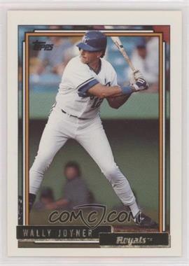 1992 Topps Traded - [Base] - Gold #59T - Wally Joyner