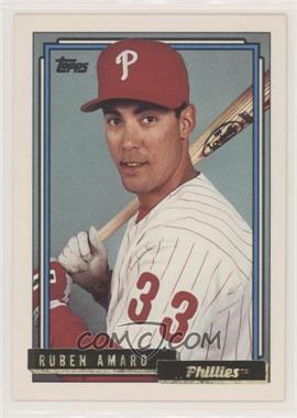 1992 Topps Traded - [Base] - Gold #5T - Ruben Amaro