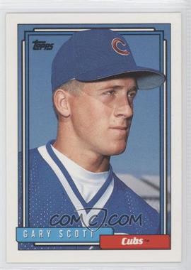 1992 Topps Traded - [Base] #102T - Gary Scott