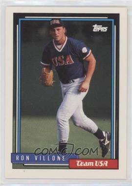 1992 Topps Traded - [Base] #124T - Ron Villone