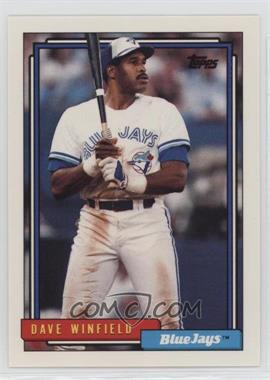 1992 Topps Traded - [Base] #130T - Dave Winfield