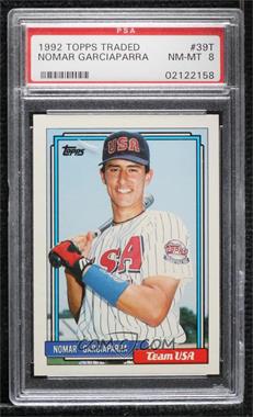 1992 Topps Traded - [Base] #39T - Nomar Garciaparra [PSA 8 NM‑MT]