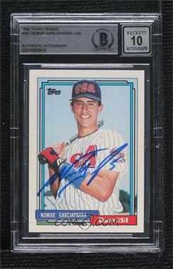 1992 Topps Traded - [Base] #39T - Nomar Garciaparra [BAS BGS Authentic]