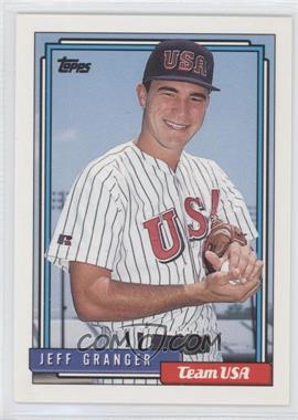 1992 Topps Traded - [Base] #43T - Jeff Granger