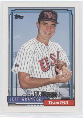 1992 Topps Traded - [Base] #43T - Jeff Granger