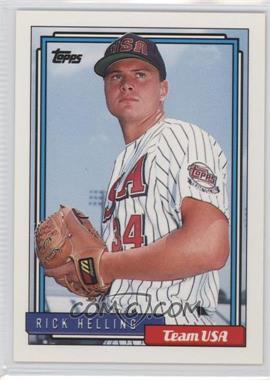 1992 Topps Traded - [Base] #48T - Rick Helling
