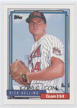 1992 Topps Traded - [Base] #48T - Rick Helling