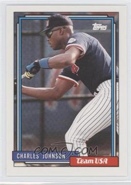 1992 Topps Traded - [Base] #56T - Charles Johnson